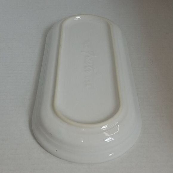 Fiestaware Fiesta CERAMIC Bread Tray Server Plater Dish Plate White - Picture 9 of 15